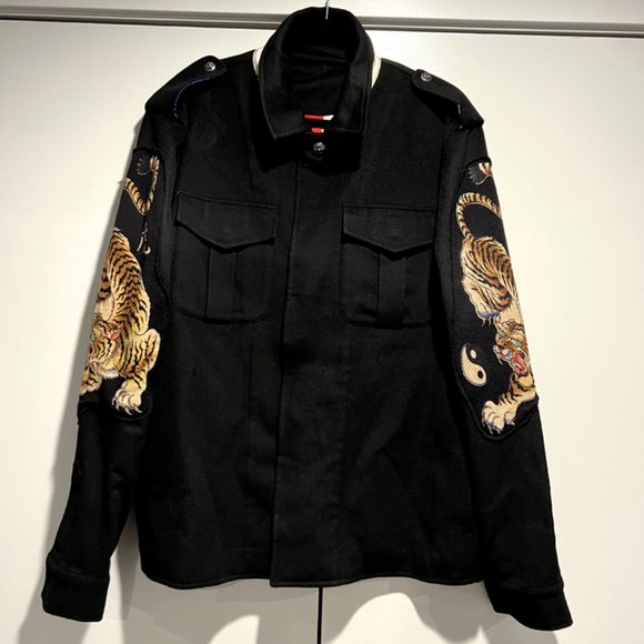 UNIQUE BRAND NEW Amal Guessous A&G PREMIUM Silk/Wool/Cashmere Jacket (M) *RARE* - Picture 3 of 12